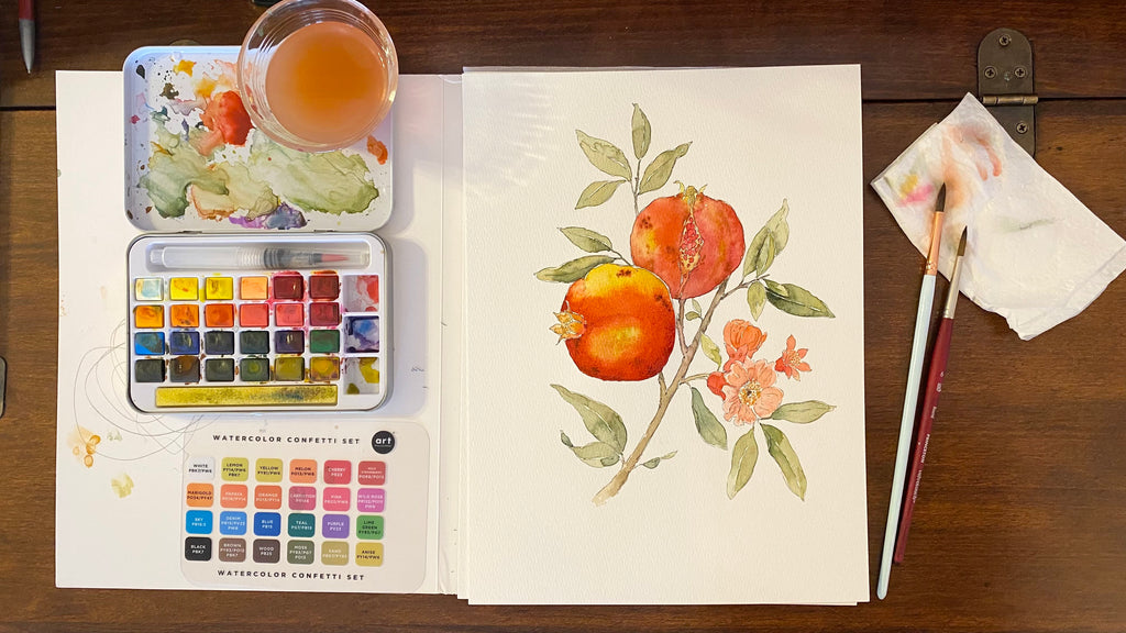 Inspiration Behind New Watercolor Art Prints